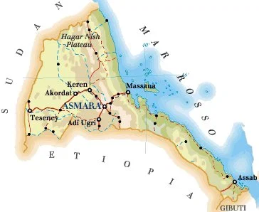eritrea-map